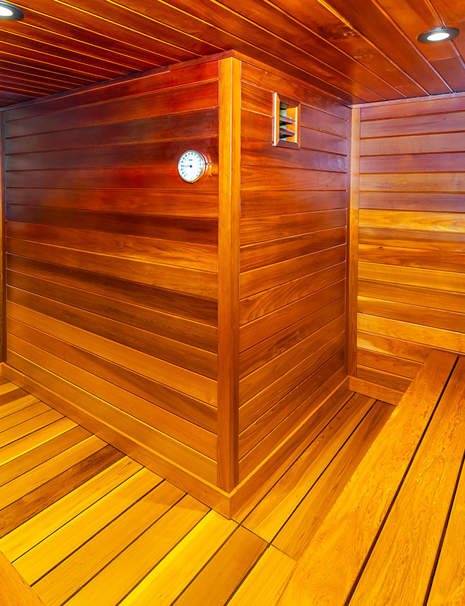 Revitalizing Sauna, Steam Room and Large Hot Pool